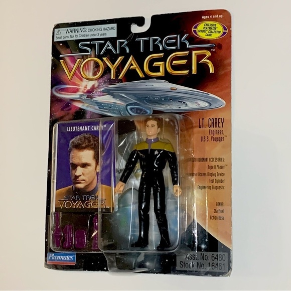 STAR TREK VOYAGER Carey Action Figure - Picture 1 of 3